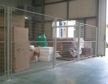 噴塑倉庫護欄網 噴塑倉庫護欄網