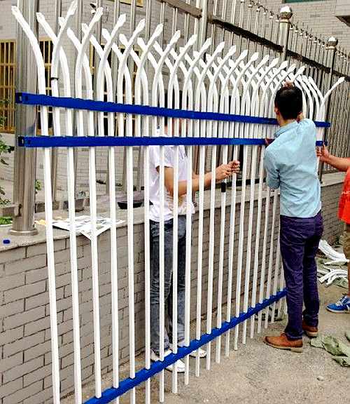 防攀爬鋅鋼護欄 防攀爬鋅鋼護欄